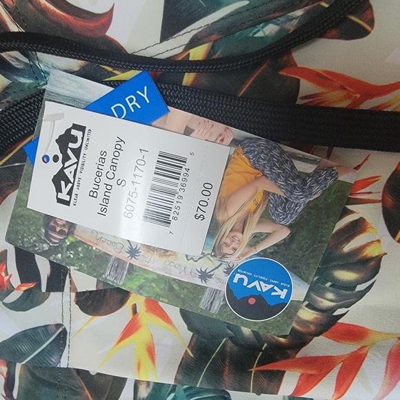 Kavu, Tropical print jogger, Size small - Picture 3 of 4